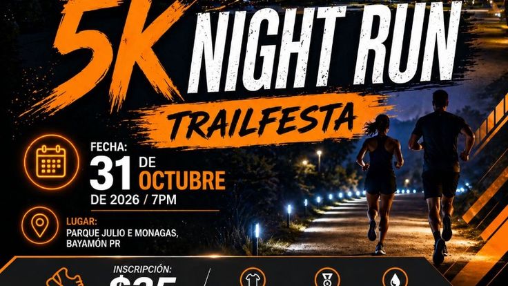 5k Trialfesta Night Run 2026 cover