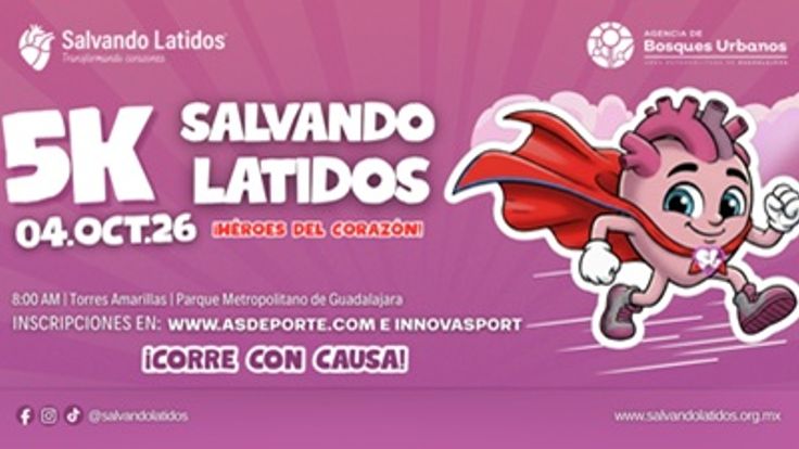 6a. Carrera Salvando Latidos Héroes del corazón 2026 cover