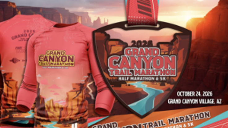 Grand Canyon Trail Marathon, Half-Marathon, & 5k Run/Walk cover