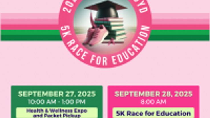 13th Annual Norma E. Boyd 5K Race for Education cover