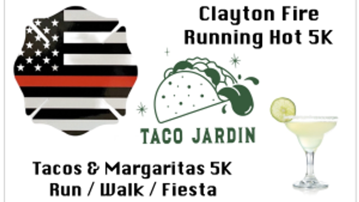 Running Hot Clayton Fire 5K cover