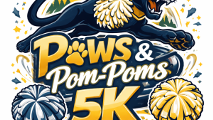 Paws & Pom‑Poms 5K/10K cover