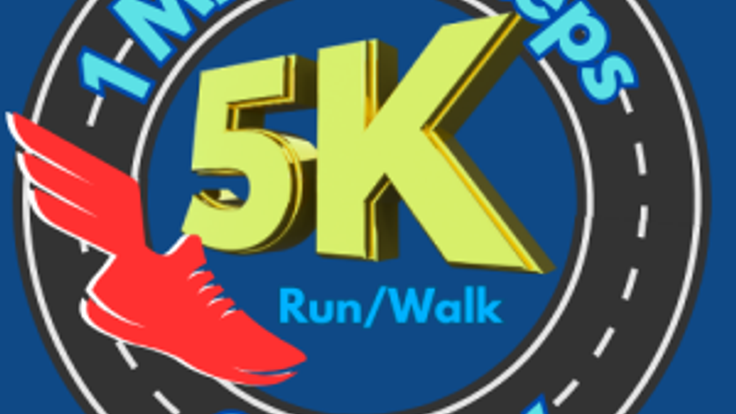 1 Million Steps 2 Safety 5K Run/Walk cover