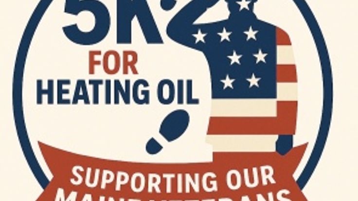 5K for heating oil supporting the Maine Veterans Project cover