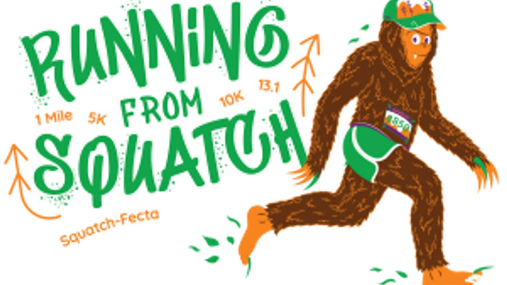 Running From Squatch - Springfield, MO cover