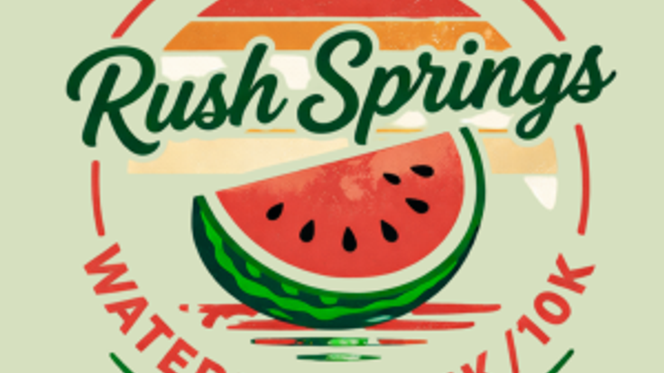 Rush Springs Watermelon Festival Watermelon 5k/10k cover