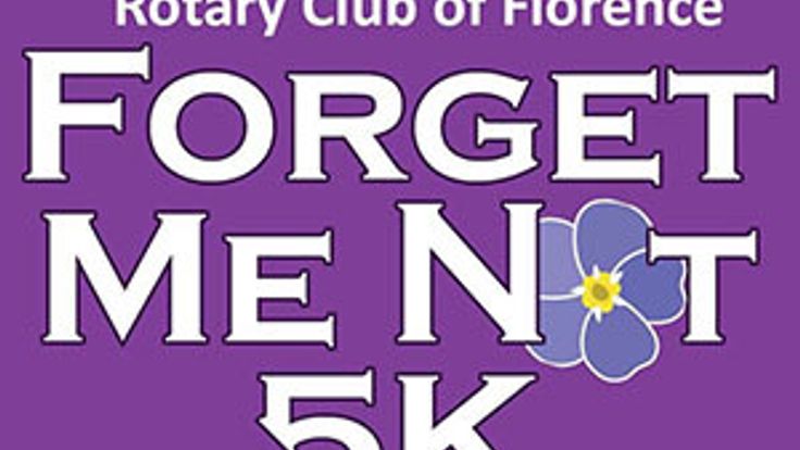 Rotary Club of Florence Forget Me Not 5K cover