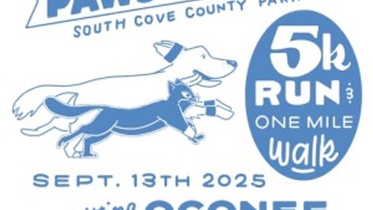 OHS Paws in the Park 5k run & 1 mile walk cover