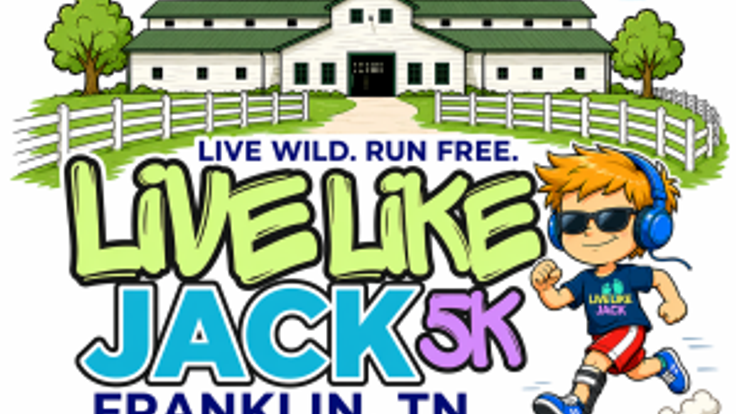 Live Like Jack 5k for Clubfoot cover