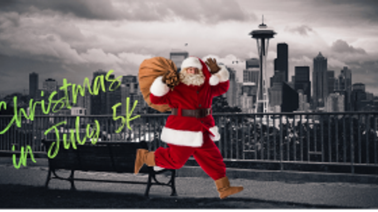 Christmas in July 5k cover
