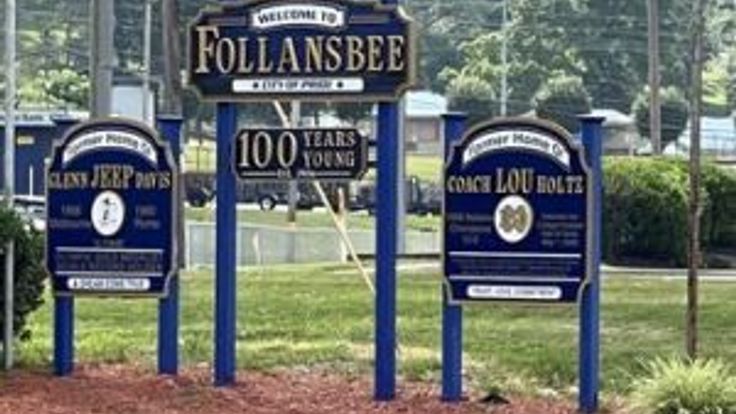 Follansbee Red, White and Blue Wave 5K cover