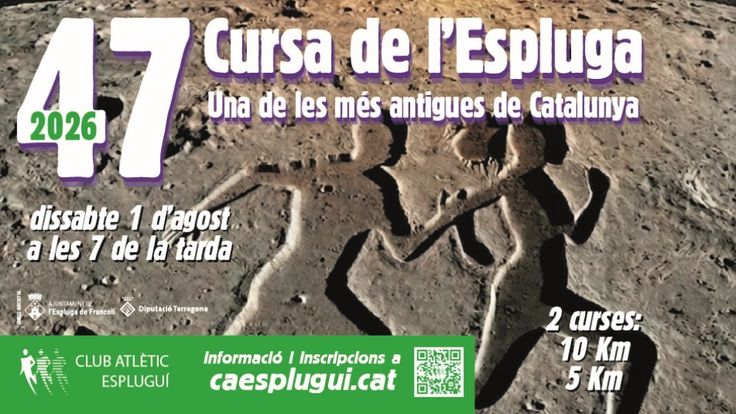 47a CURSA ATLÈTICA DE L'ESPLUGA DE FRANCOLÍ 2026 cover