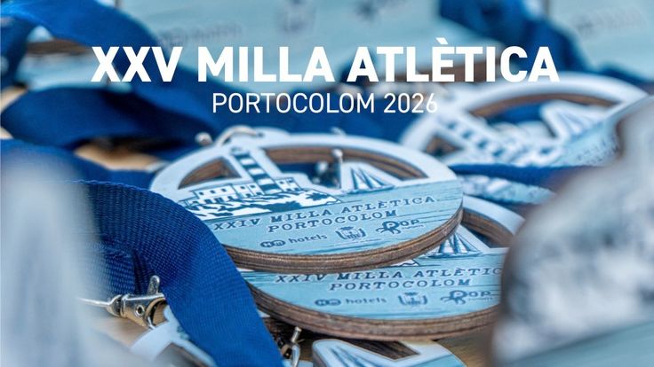XXV MILLA ATLÈTICA DE PORTOCOLOM 2026 cover