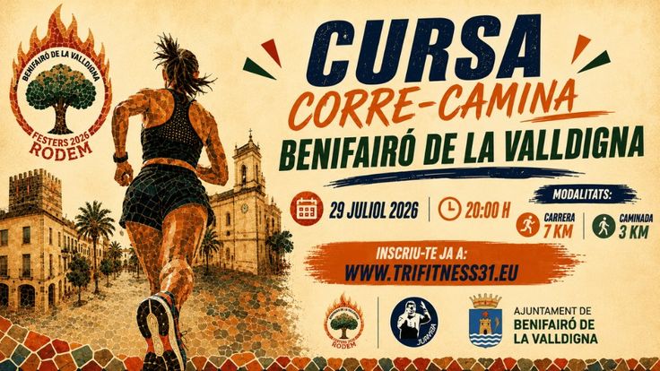 CURSA CORRE-CAMINA BENIFAIRO DE LA VALLDIGNA cover