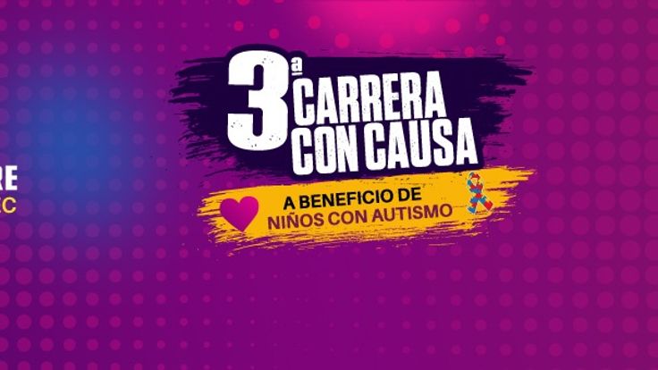 3a. Carrera con causa a beneficio de niños con Autismo, 2026 cover
