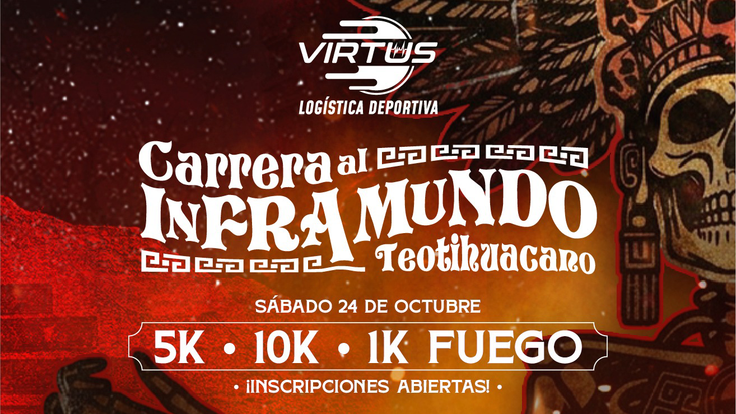 Carrera al Inframundo Teotihuacano 2026 cover