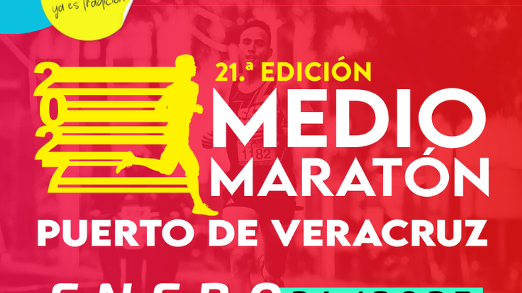 21 EDICION MEDIO MARATON PUERTO DE VERACRUZ 2027 cover