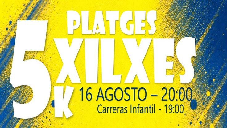 5K PLATGES DE XILXES 2026 cover