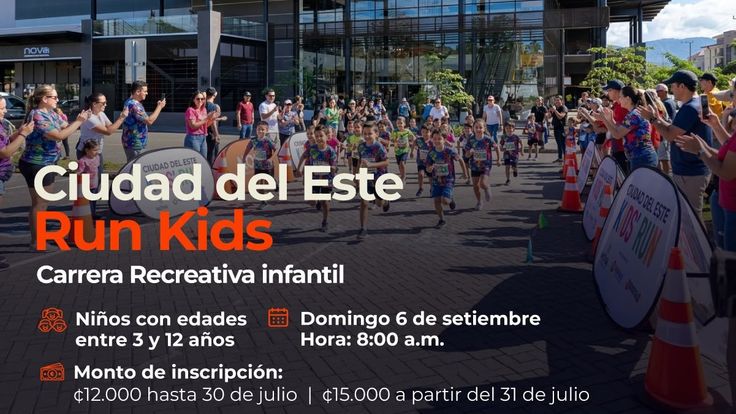 Ciudad del Este Run Kids cover