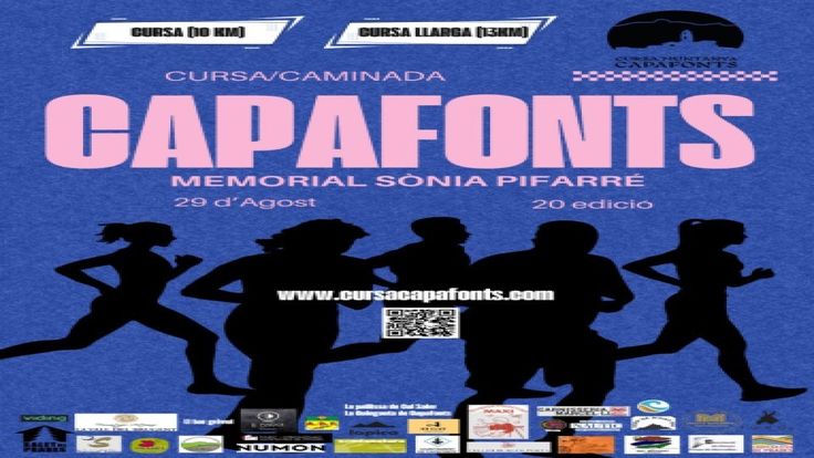 20a EDICIÓ CURSA MUNTANYA CAPAFONTS " Memorial Sònia Pifarré" cover