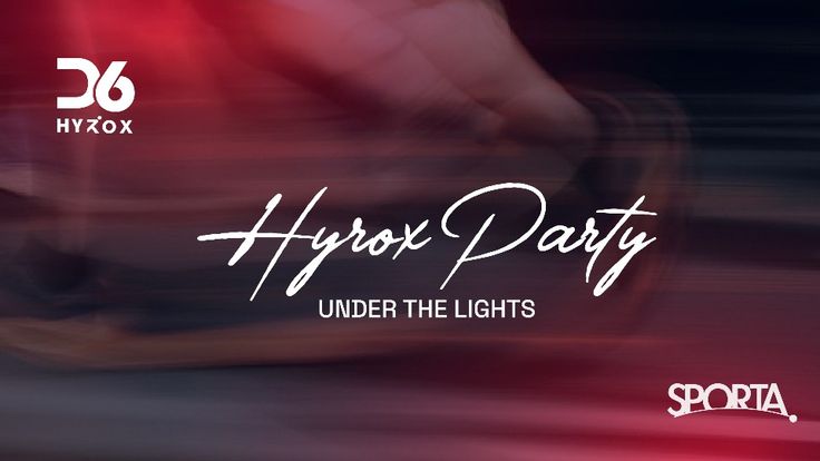 HYROX PARTY D6 HYROX cover