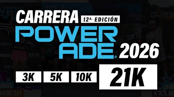Carrera POWERADE Colima 2026 cover
