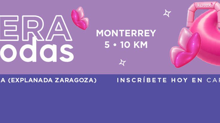 3a. Carrera Kotex por todas Monterrey 2026 cover