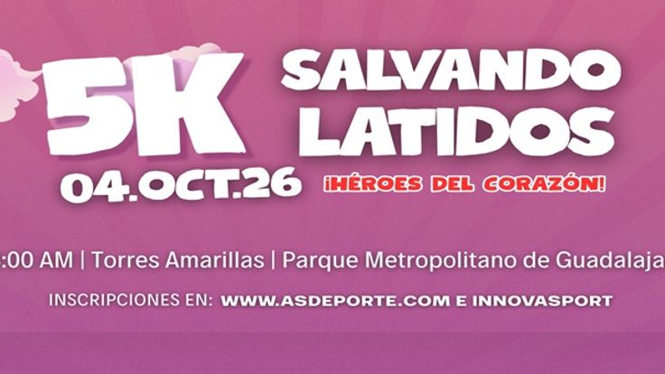 6a. Carrera Salvando Latidos Héroes del corazón 2026 cover