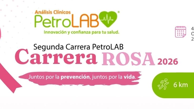 2da Carrera PetroLAB- Carrera Rosa cover