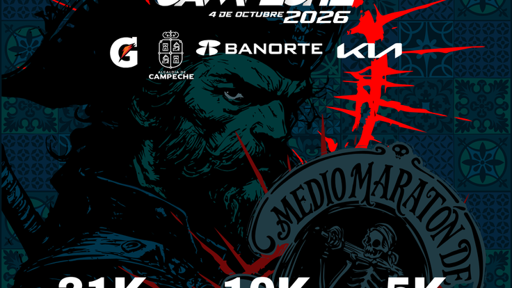 10K y 5K 21K DE CAMPECHE cover