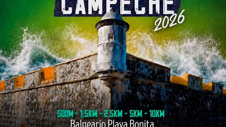VI Maratón de Aguas Abiertas San Francisco de Campeche cover