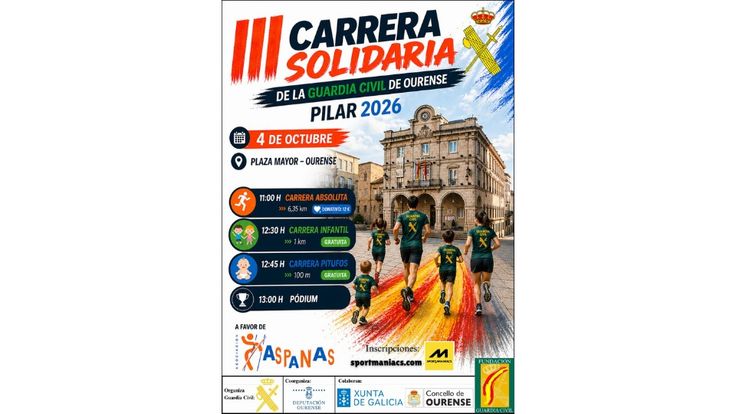 III Carrera del Pilar Guardia Civil de Ourense cover