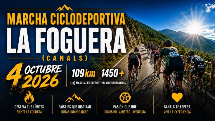 MARCHA CICLODEPORTIVA LA FOGUERA CANALS cover
