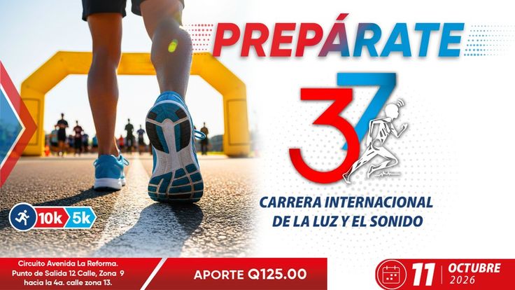 37 edición Carrera Internacional de la Luz y el Sonido 2026 cover