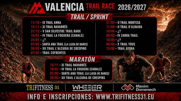 VALENCIA TRAIL RACE 2026-2027 cover