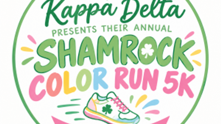 Kappa Delta Shamrock Color Run 5k cover