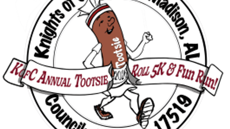 9th Annual KofC Tootsie Roll 5K & Fun Run cover