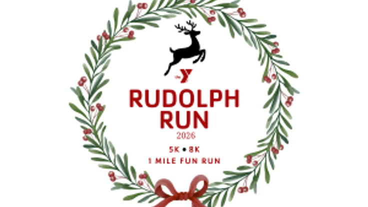 YMCA Rudolph Run 2026- 1 Mile Fun Run, 5K & 8K cover