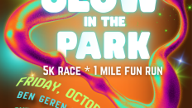 Harvest Time Academy Glow in the Park 5k Run cover