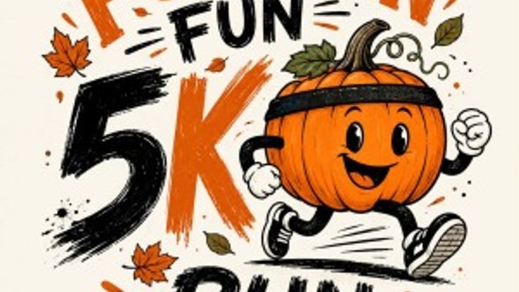 Pumkin Fun 5K Run/ Kids 1-Mile Fun Run cover
