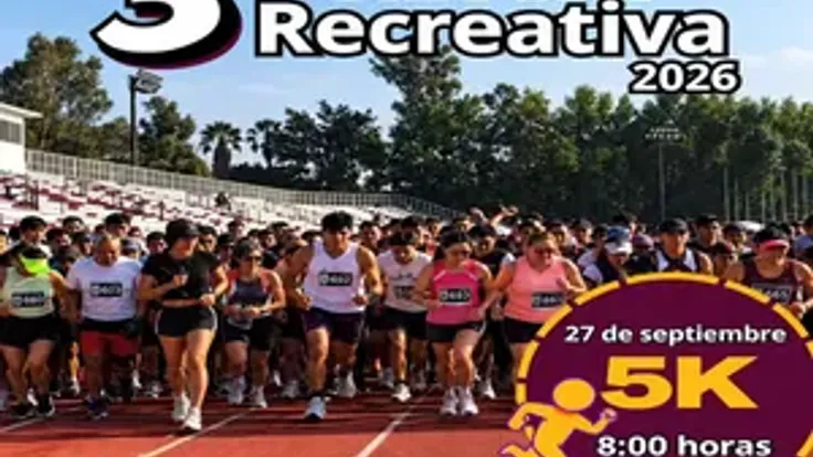 3ra. carrera recreativa - Semana MUEVE 2026 cover