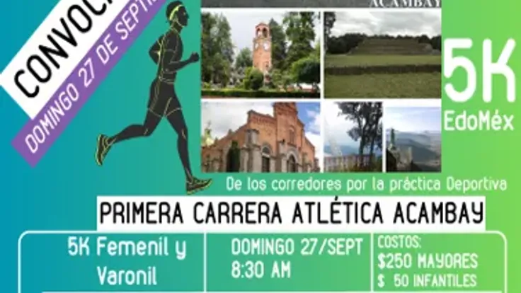 1a Carrera Atlética Acambay cover