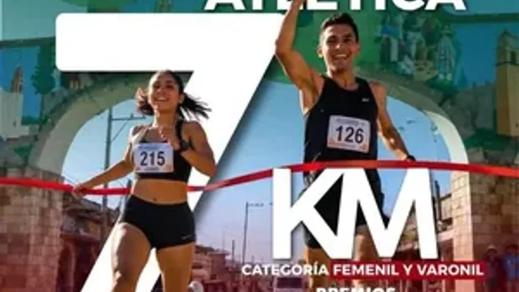 Carrera Atlética 7K - Fiestas Patrias Tetela del Volcán cover