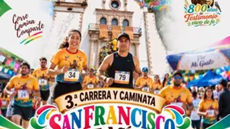 3a Carrera y Caminata San Francisco de Asis 2026 cover