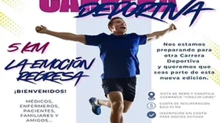 2da Carrera Deportiva Sociedad Médica del Hospital San Ángel Inn HMG cover