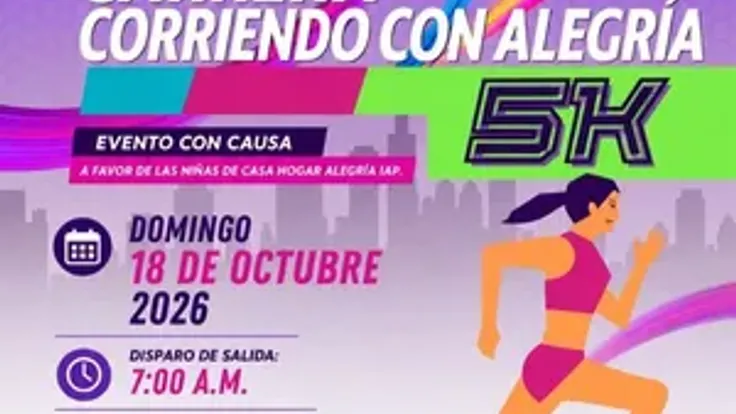 8a Carrera Corriendo con Alegría cover