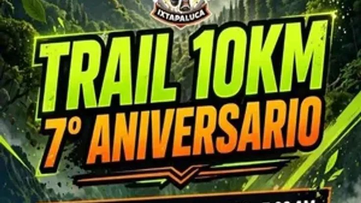 Trail 10K - Aniversario Crazy Runners Ixtapaluca cover