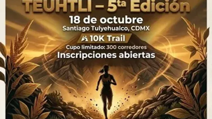 Carrera Volcán Teuhtli 5a edición cover