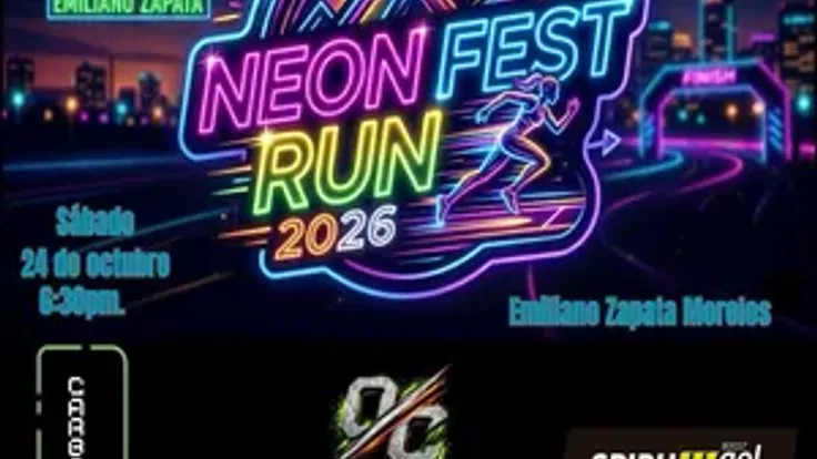 Neón Fest Run cover