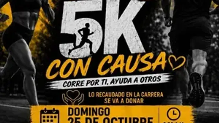 1.ª Carrera Popeye's Con Causa cover